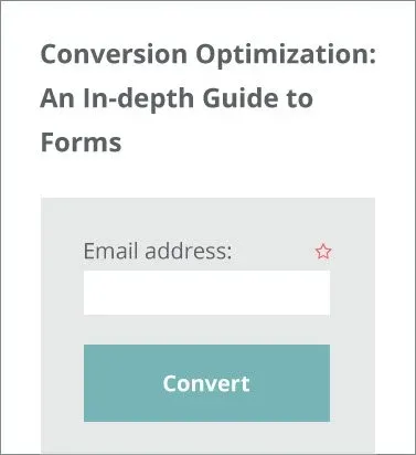conversion optimization