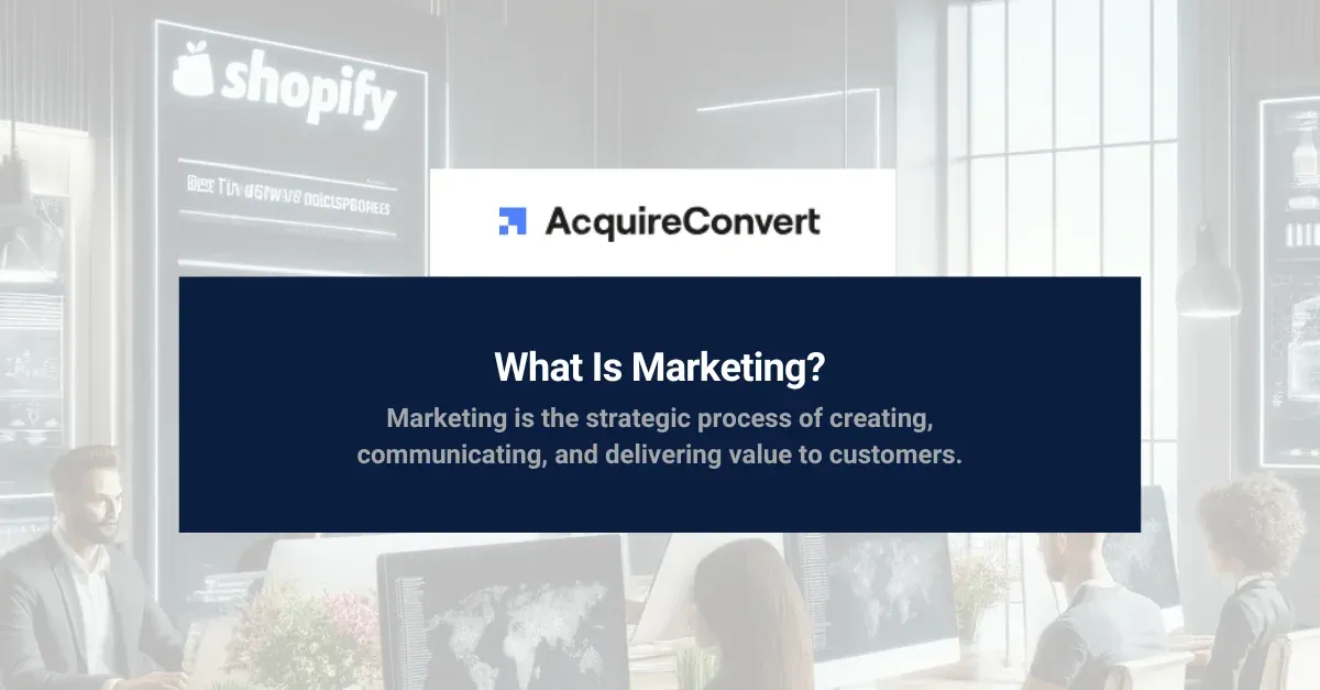 what is marketing definition