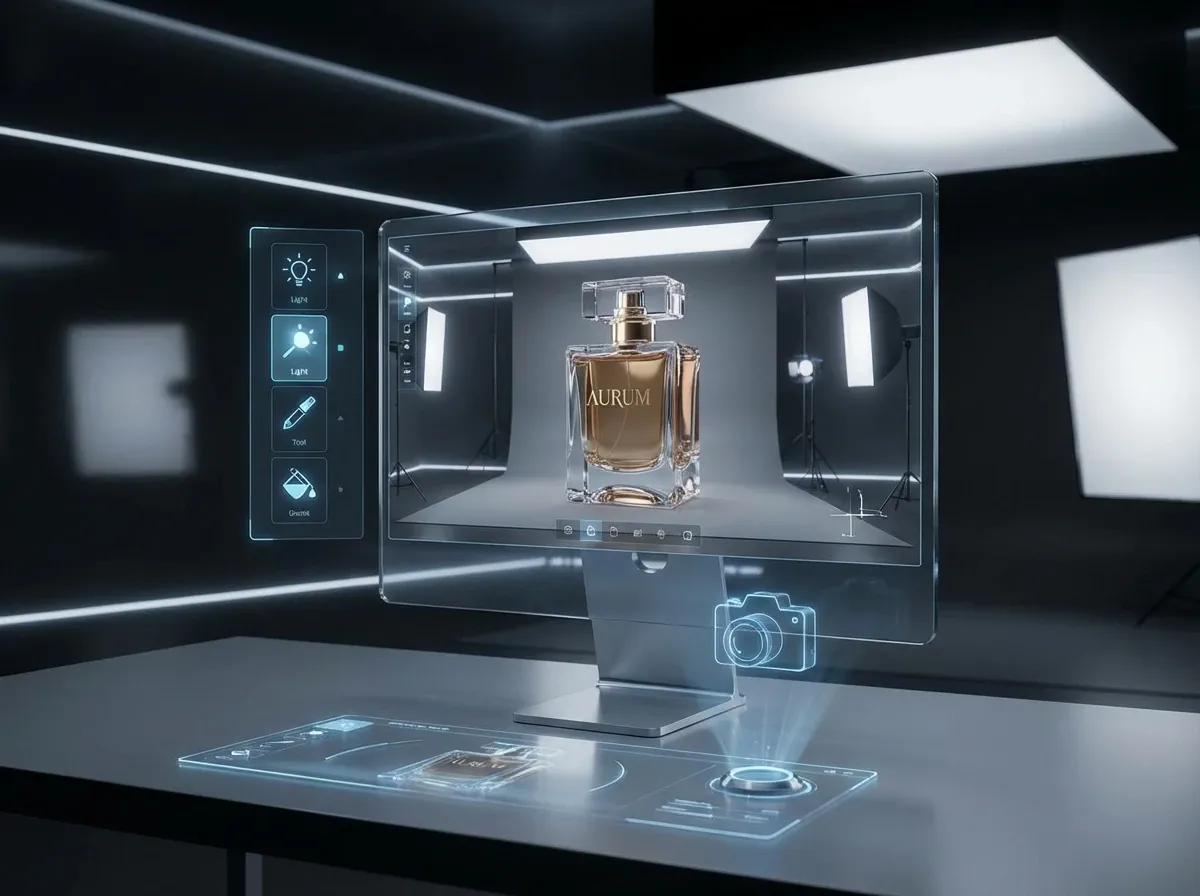 3d virtual photography without a camera