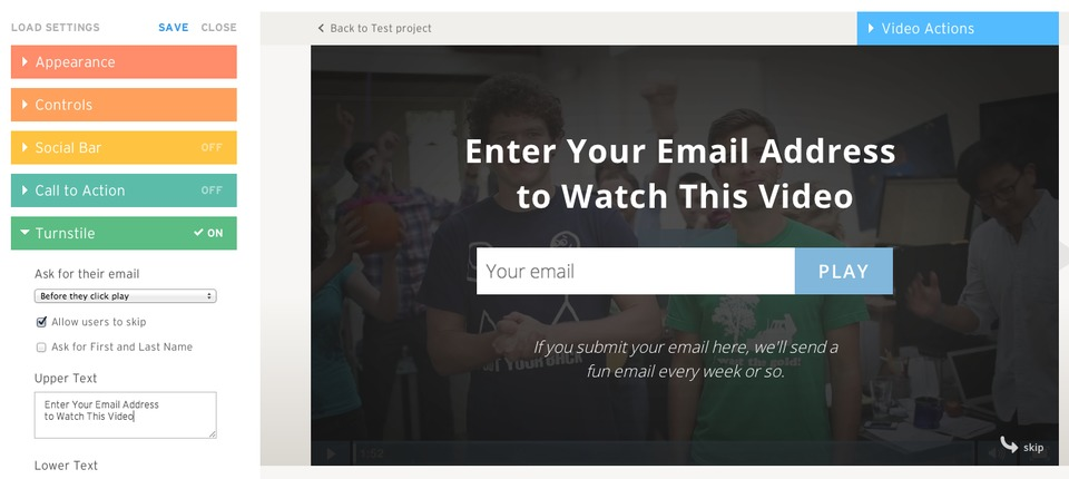 Email list building illustration