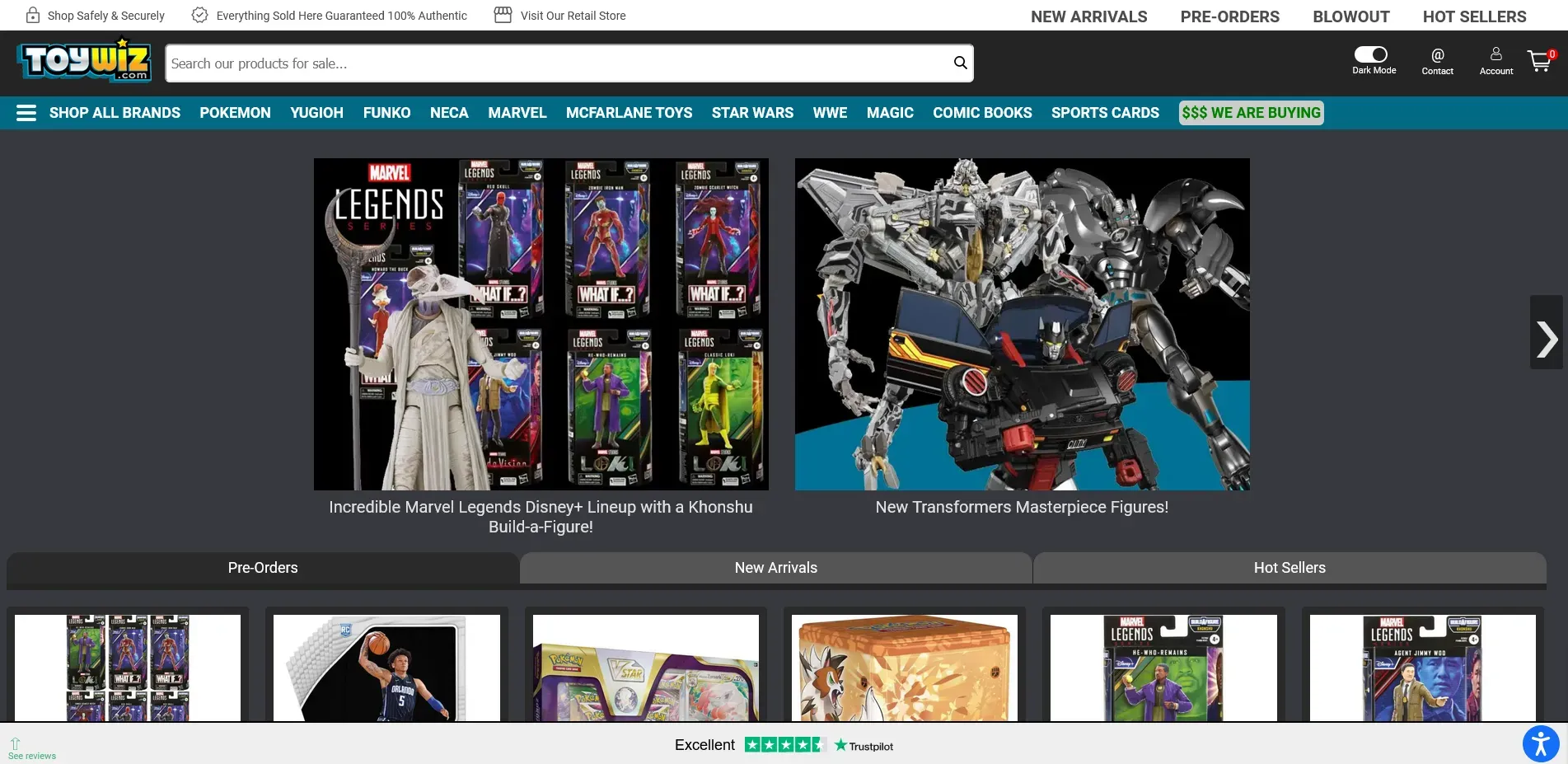 BigCommerce Statistics ToyWiz