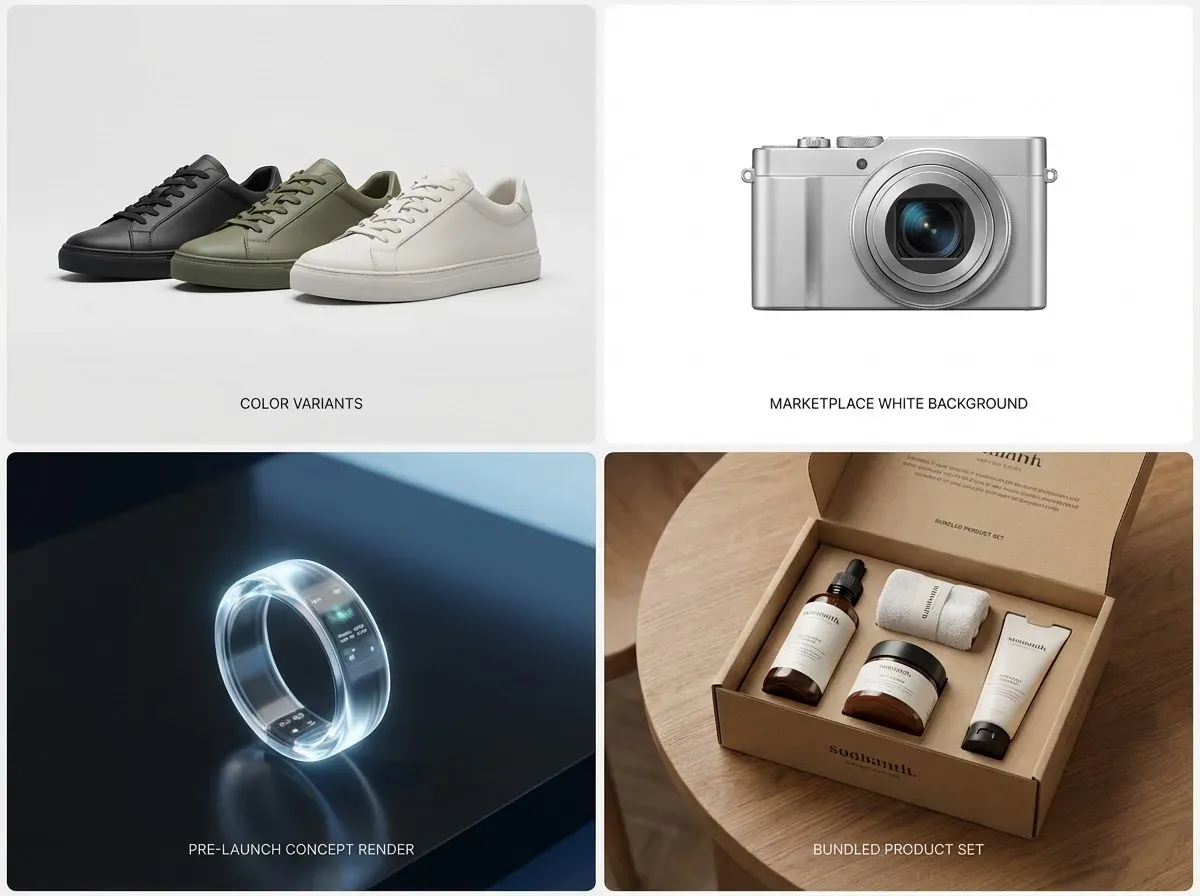 Common e-commerce use cases for product rendering.webp