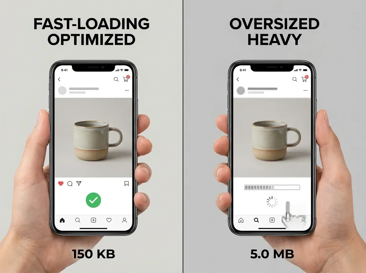 File formats, sizing, and consistency the unsexy part that affects conversion.webp