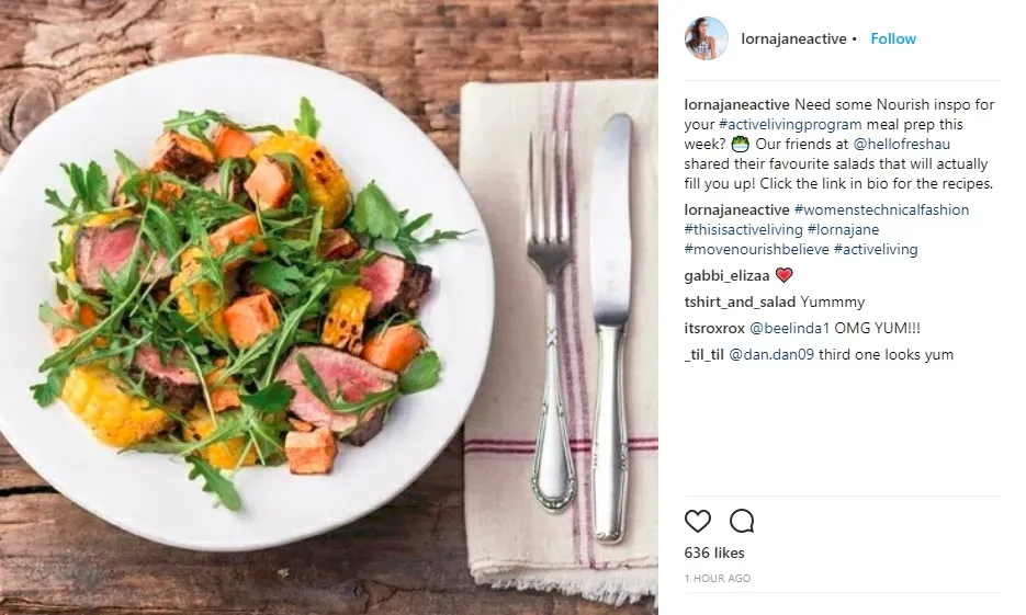 LORNA JANE Example 2