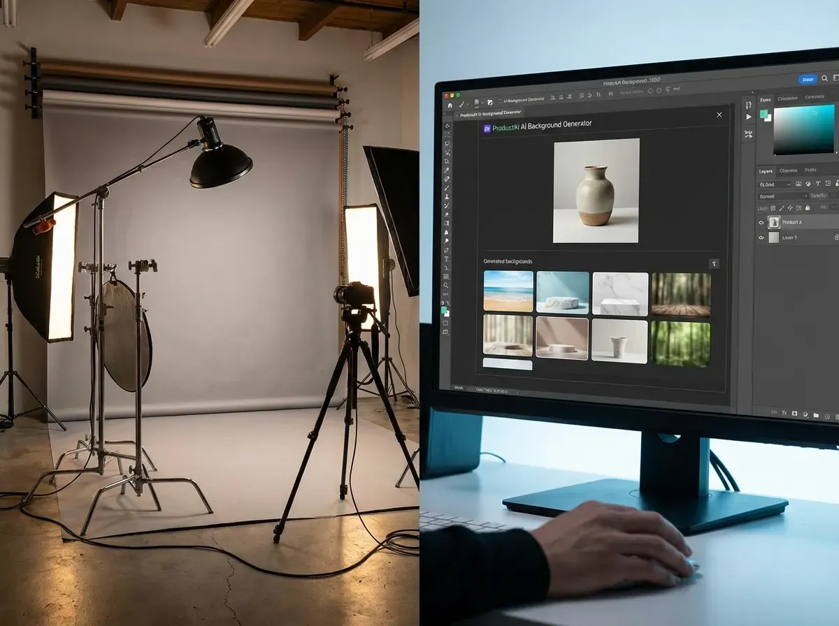 Physical backdrops vs AI backdrops what I recommend in 2026.webp