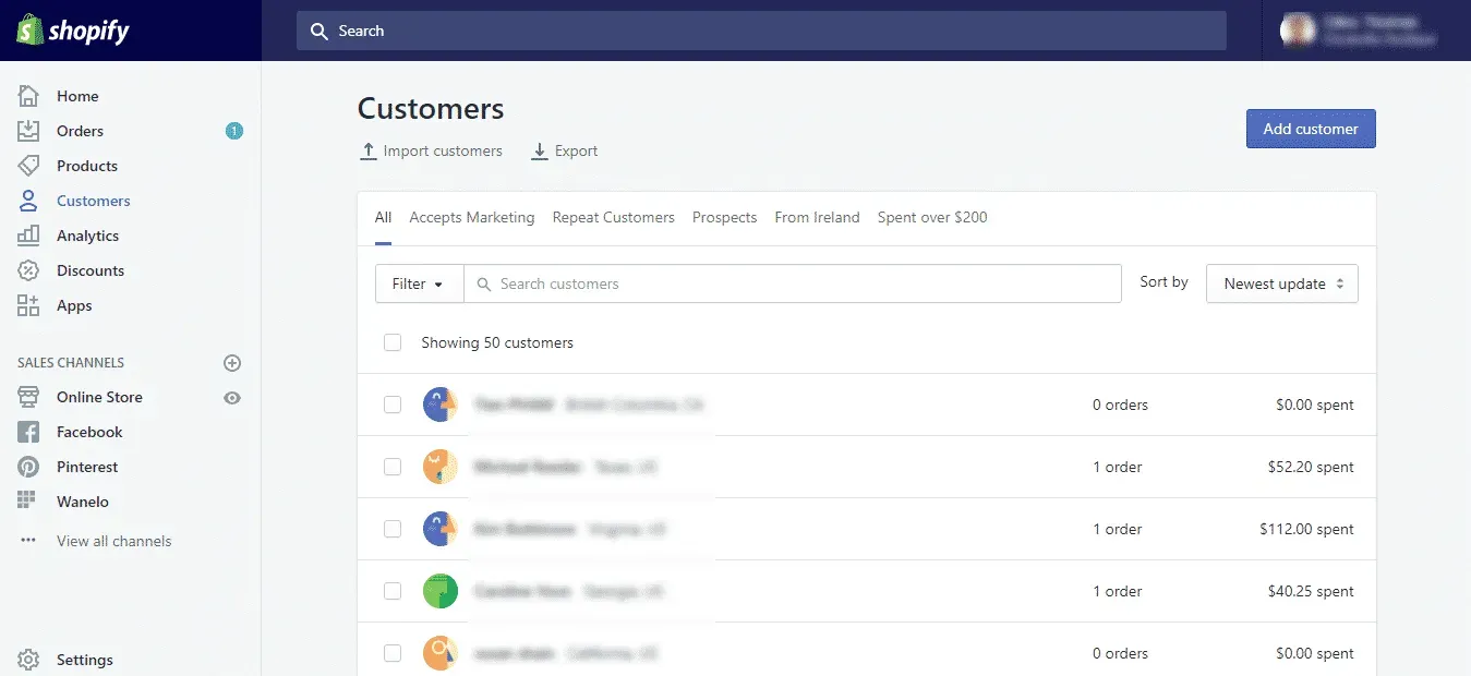 Shopify Dashboard 4 2