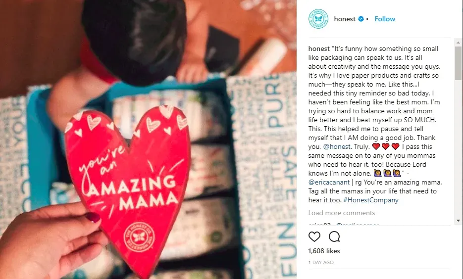 The Honest Company Example 1