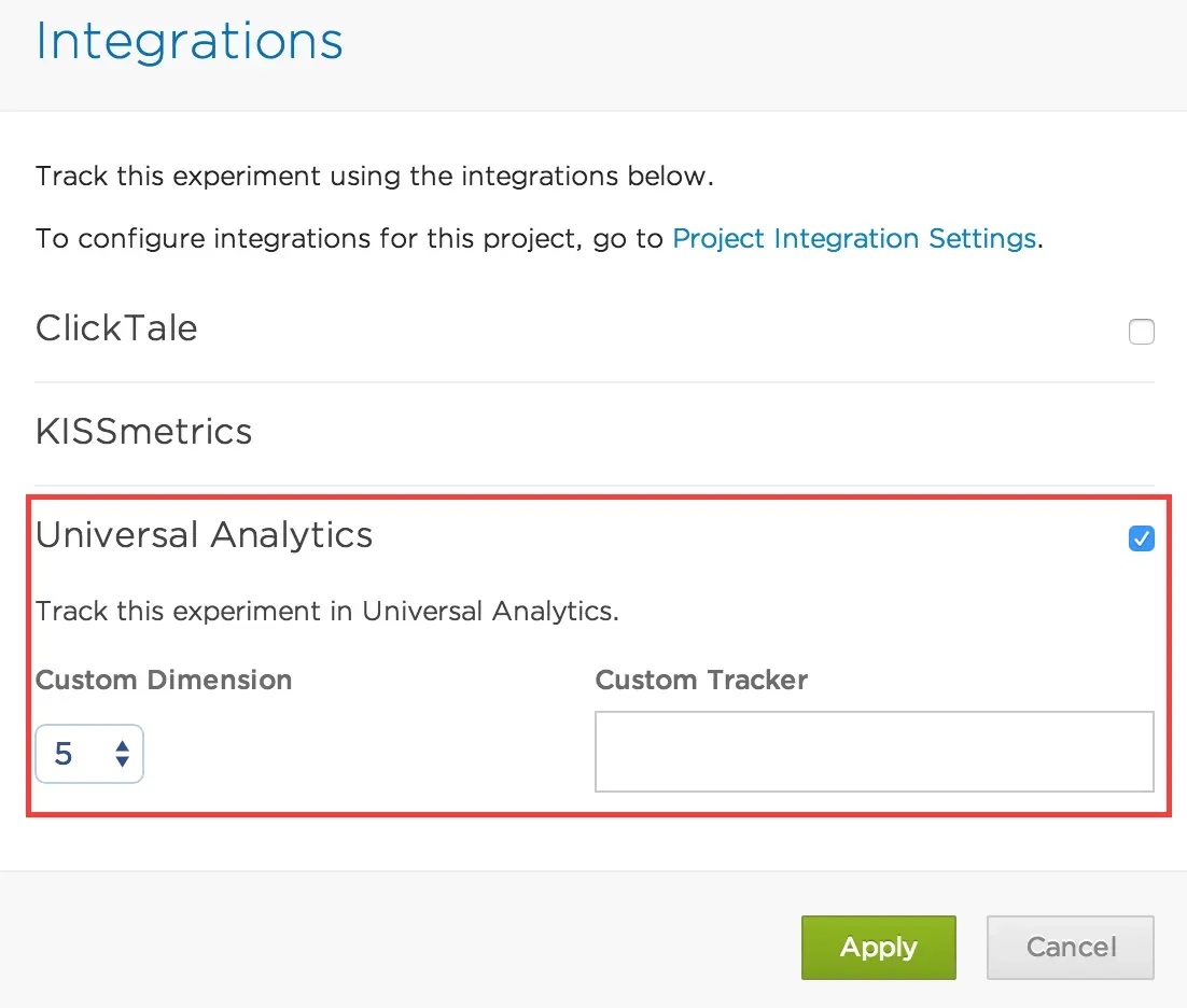 Universal Analytics Editor