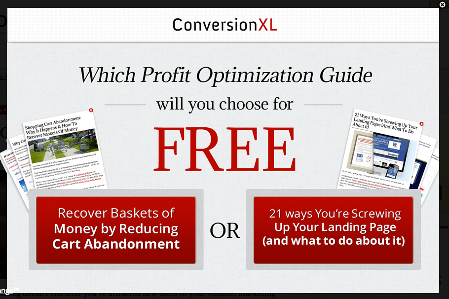 Email list building illustration