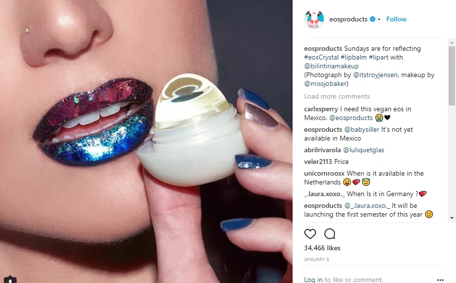 eos Products Example 1