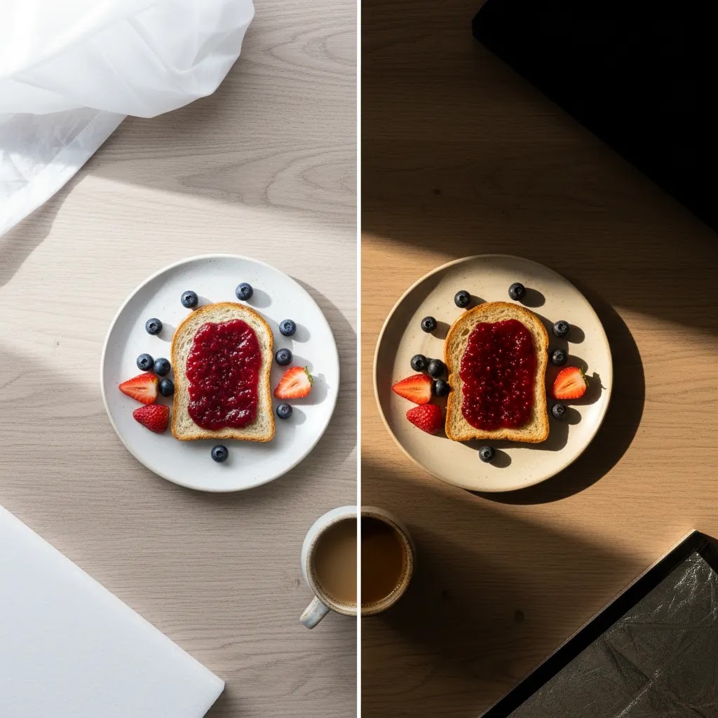flat-lay-food-photography-lighting-comparison-showing-bright-airy-and-moody-over.jpg