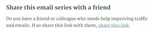 Email list building illustration