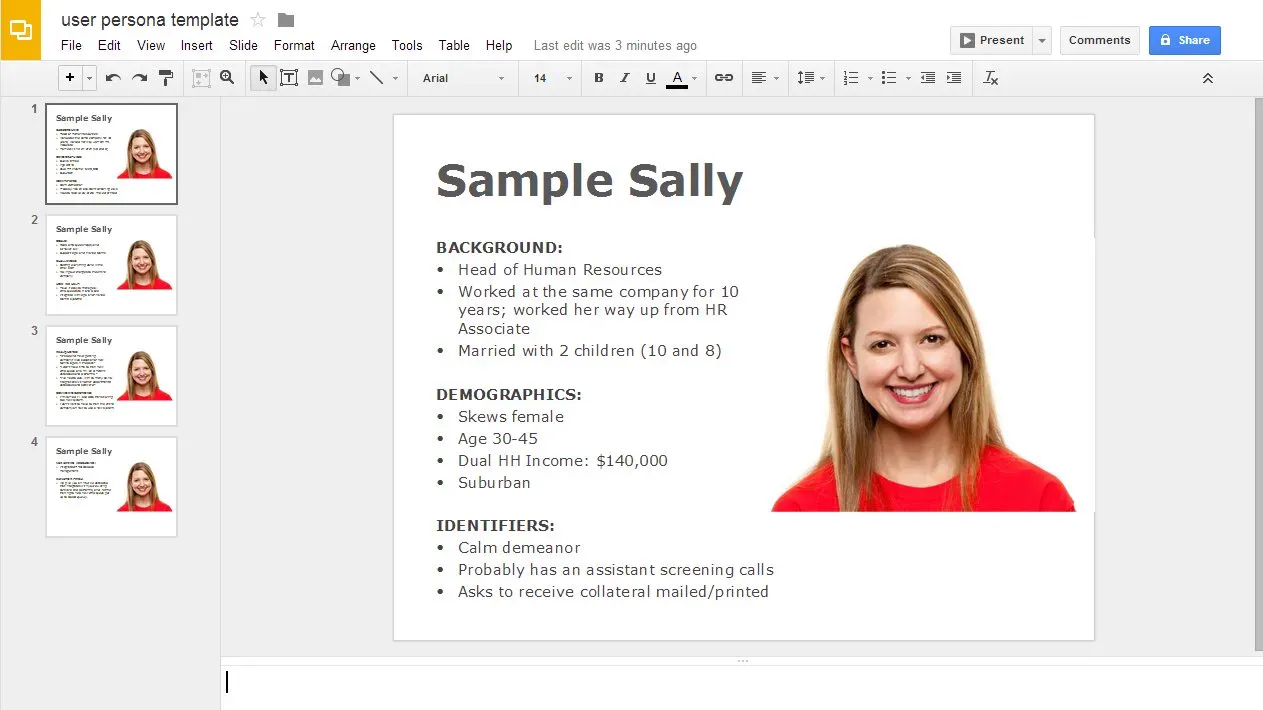 landing-page-optimization-user-persona-template