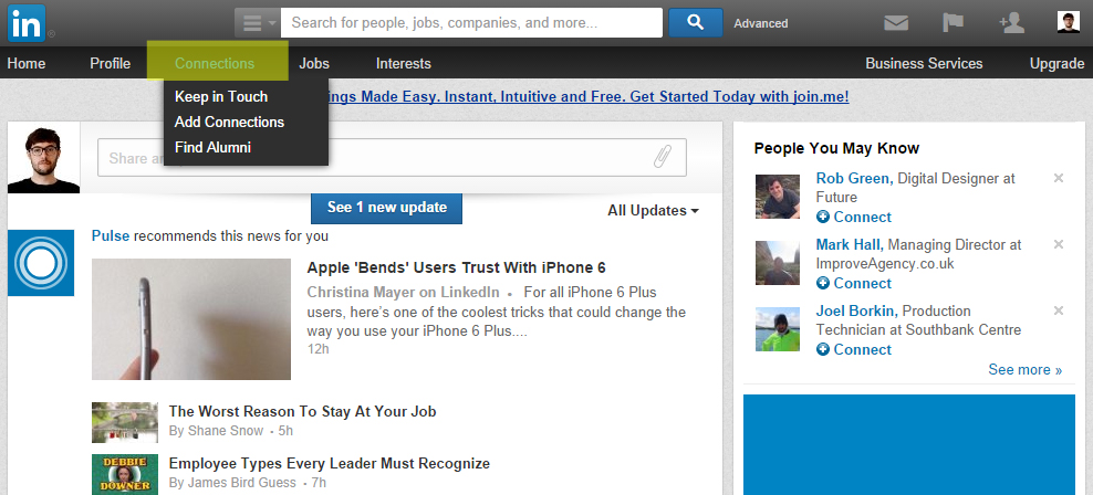 Email list building illustration