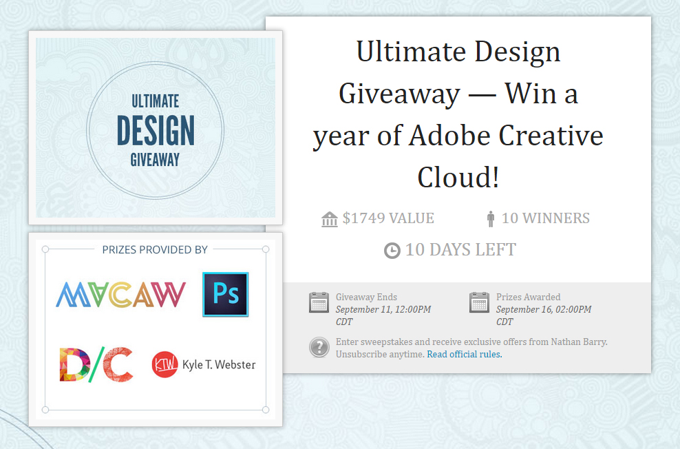 Email list building illustration