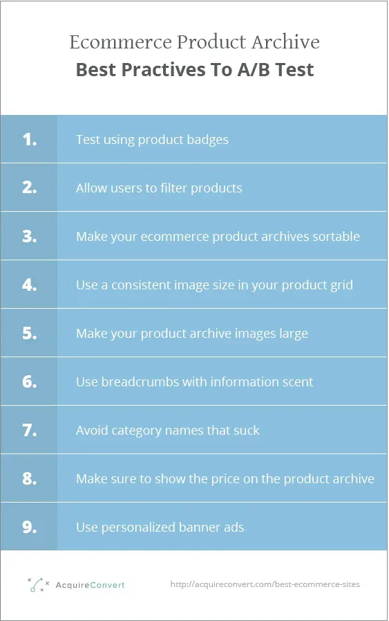product-archive-ecommerce-best-practices