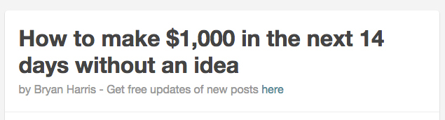 Email list building illustration