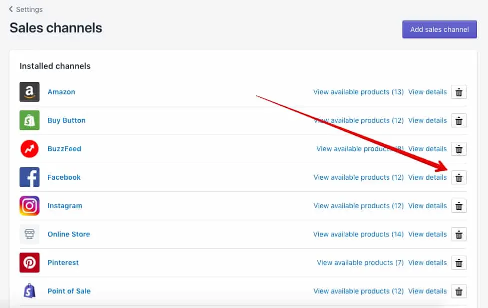 shopify won_t connect to facebook 1