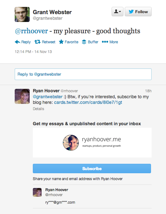 Email list building illustration